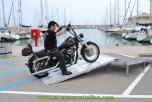 rampas plegables para motos