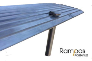 Bulón para rampas de aluminio