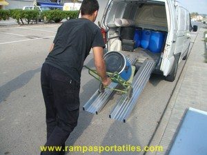 rampas para carretillas