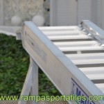 rampas de aluminio con bordes