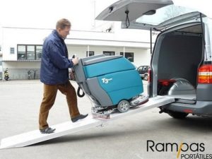 Rampas de 300 cm para fregadoras