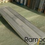 Rampas plegables reforzadas PCO sin bordes aluminio