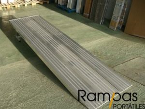 Rampas plegables reforzadas PCO sin bordes aluminio