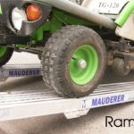 Rampas plegables reforzadas PCO sin bordes aluminio