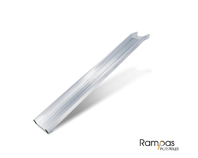 Rampa de aluminio rigida doble borde modelo RA