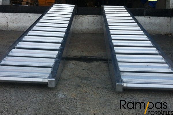 Serie RCL - Rampas Sin Bordes aluminio