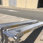 detalle de apoyo de rampas de 350 cm de largo en rampasportatiles.com