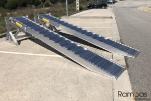Rampas para camiones de 140 cm de alto