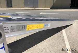 rampas de aluminio