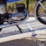 Mono rampa VR plegable AnyRamp con bordes de 0,82 metros de ancho moto