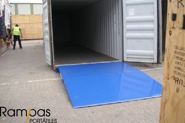 Rampa Container 002 para contenedores marítimos rampasportatiles.com
