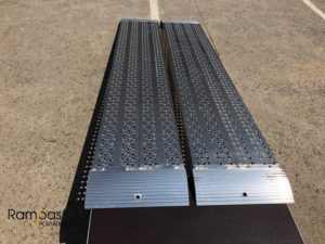 rampas de aluminio portacoches