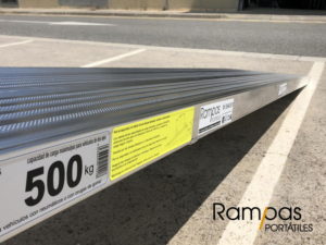 RAMPAS ANCHAS DE ALUMINIO