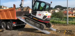 rampas para excavadoras