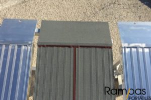 Rampas para fregadoras plegables sin bordes de 300 cm de largo