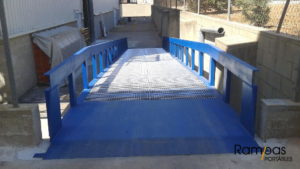 muelle de carga fijo