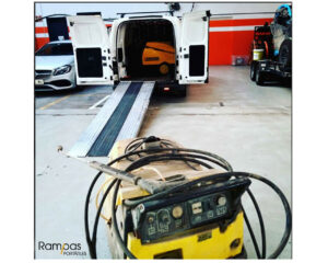 Rampas eco pack para transporte de fregadoras