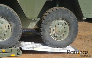 Rampas para carros de combate del ejercito