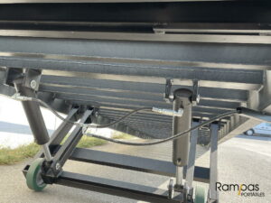 detalle de muelle de carga 6 tn