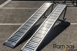 Rampas de remolques sin bordes de grosor 85mm