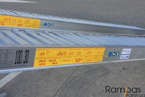 ramples de 100 mm