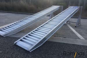 rampas de 250 cm de largo