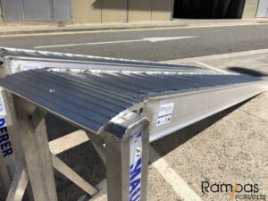Rampas de 350 cm de largo sobre caballete
