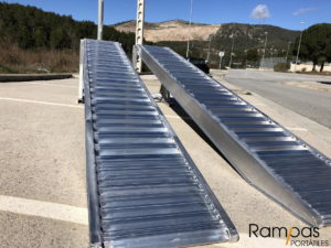rampas de aluminio para camiones