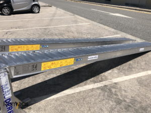 rampas de carga para camiones de 400 cm de largo