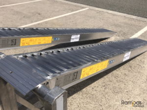 rampas de aluminio certificadas en diferente medidas rampasportatiles.com