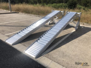 rampas de aluminio 400 cm