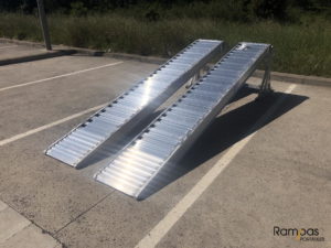 Rampas para 5 o 6 tn en 350 cm
