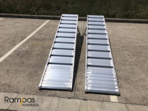 rampas de aluminio 148 x 300 cm