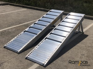 Rampa para tractores