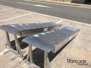 rampas de 250 cm de largo extra anchas de rampasportatiles.com