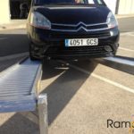 rampas de aluminio para coches