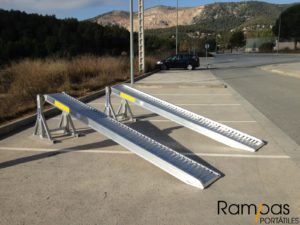 rampas con bordes exteriores