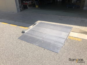 tapa muelle de carga sin asas para 4 tn