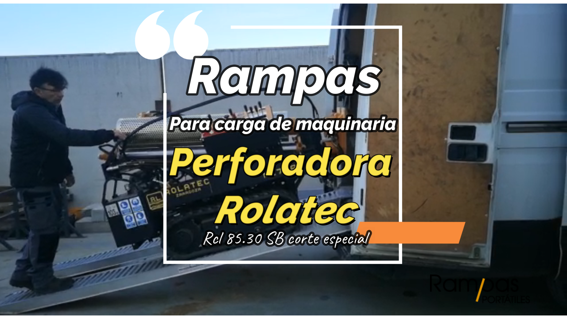 rampas para perforadoras