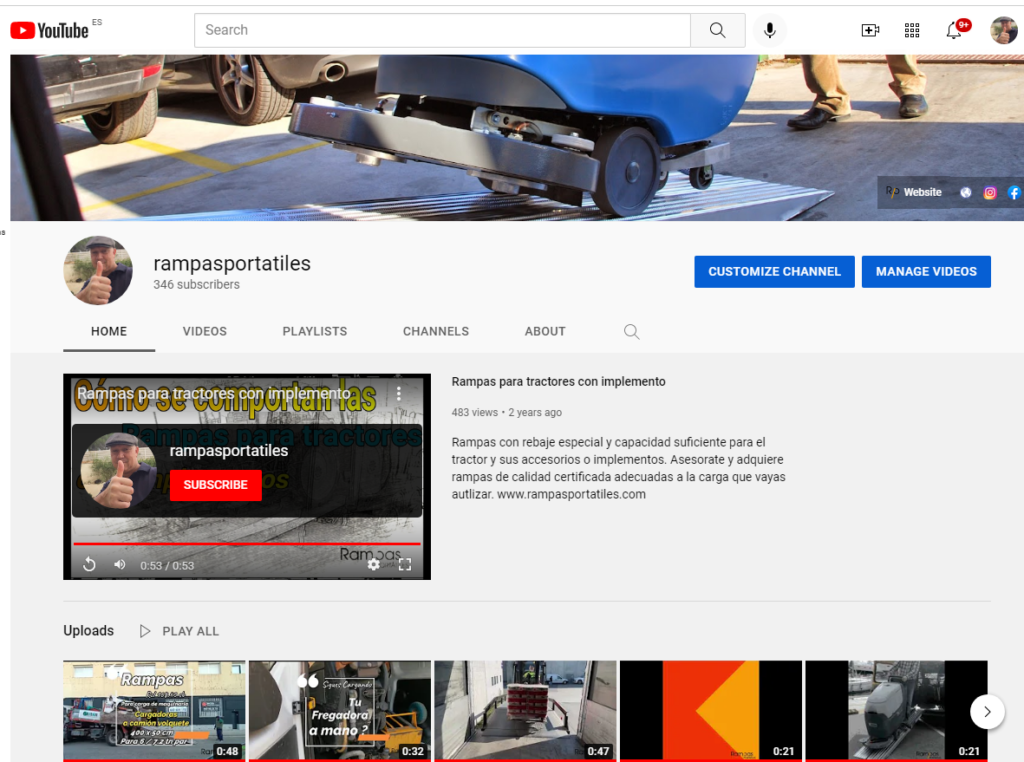 visita nuestro canal de youtube